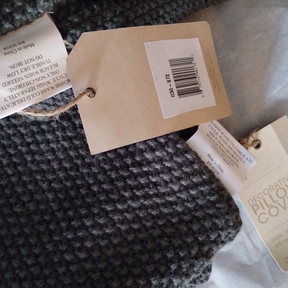 INK+IVY Bree Knit Throw Pillow Cover, Casual Oblong Deco Pillow Cover, 12 X 20 - Picture 8 of 8